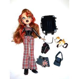 Bratz Doll Lot Meygan Pretty N Punk Y2K Vintage Original w/ Accessories Dog
